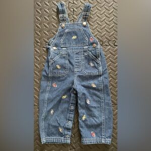 B.T. Kids Boys Denim Overalls size 18 months